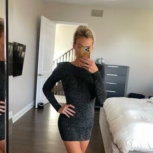 Bebe Open Back Dress